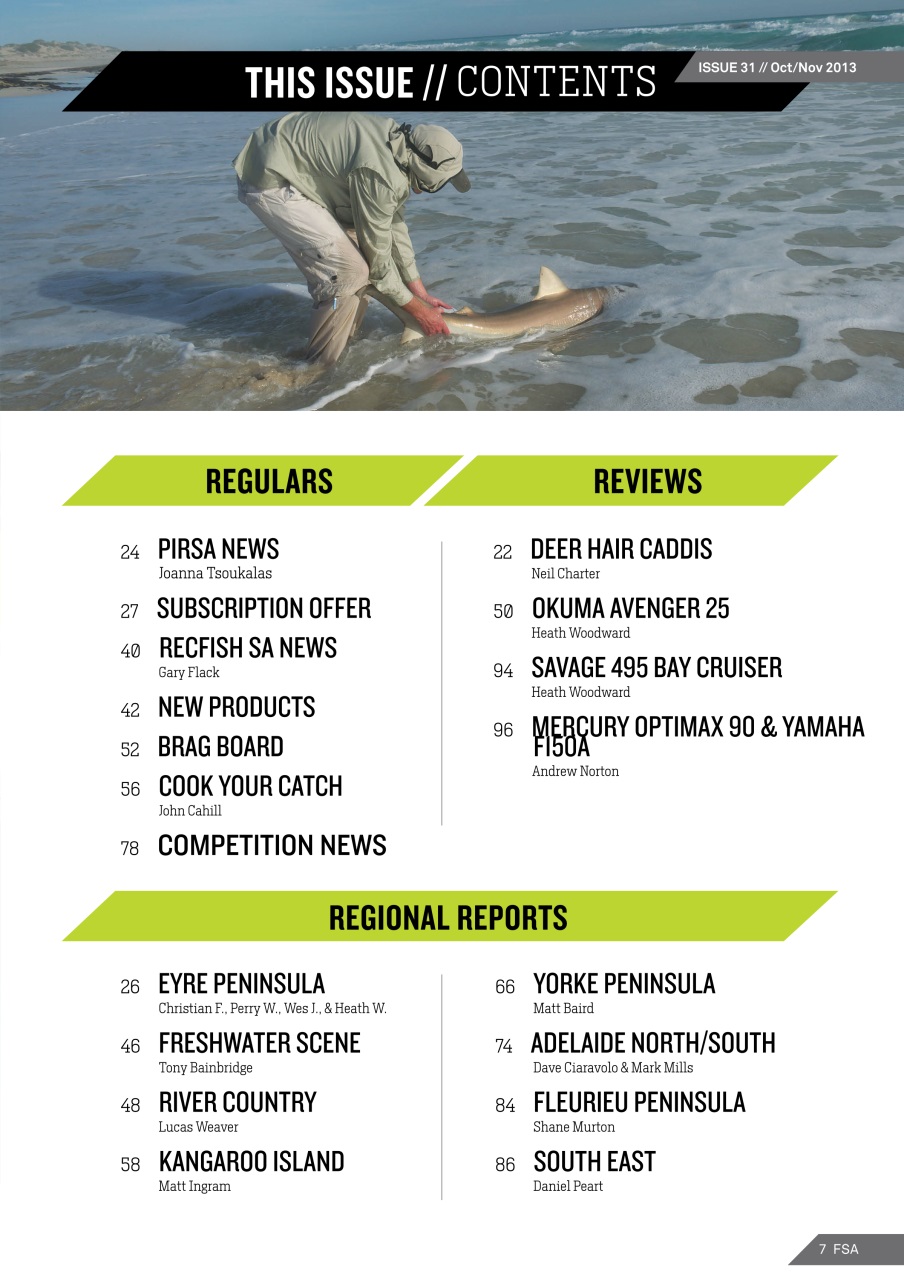 Fishing SA Preview Pages