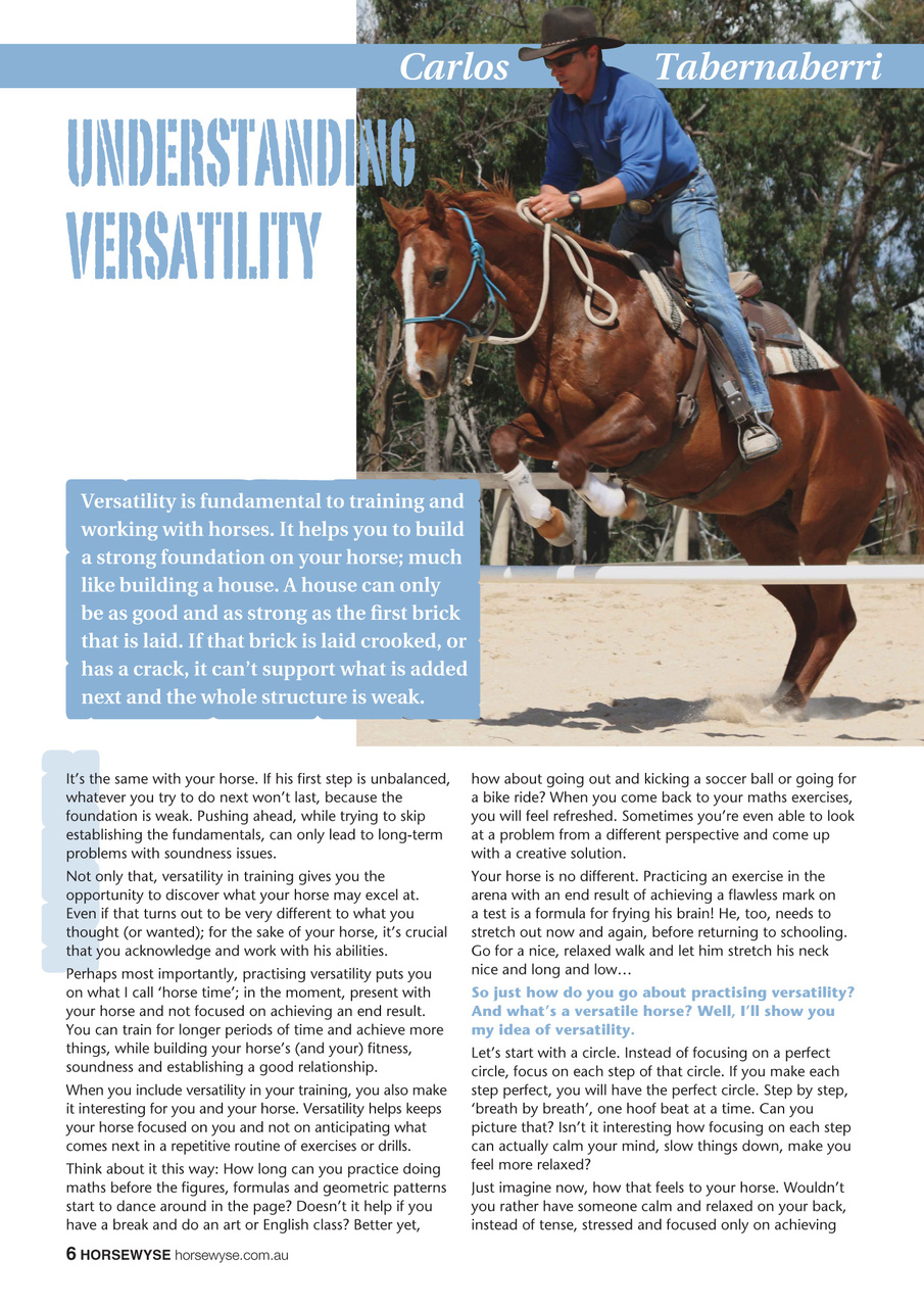 HorseWyse Magazine Preview Pages