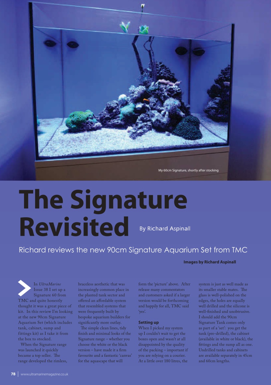 UltraMarine Magazine Preview Pages