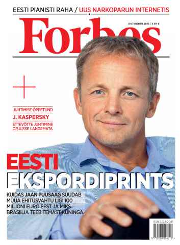 Forbes Estonia issue Forbes Oct'13