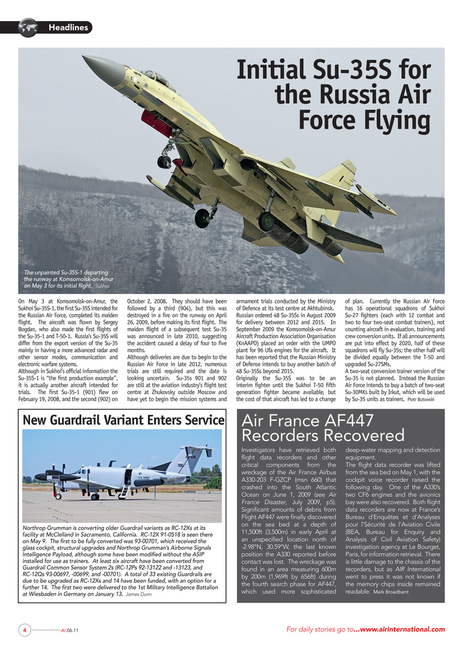 AIR International Preview Pages