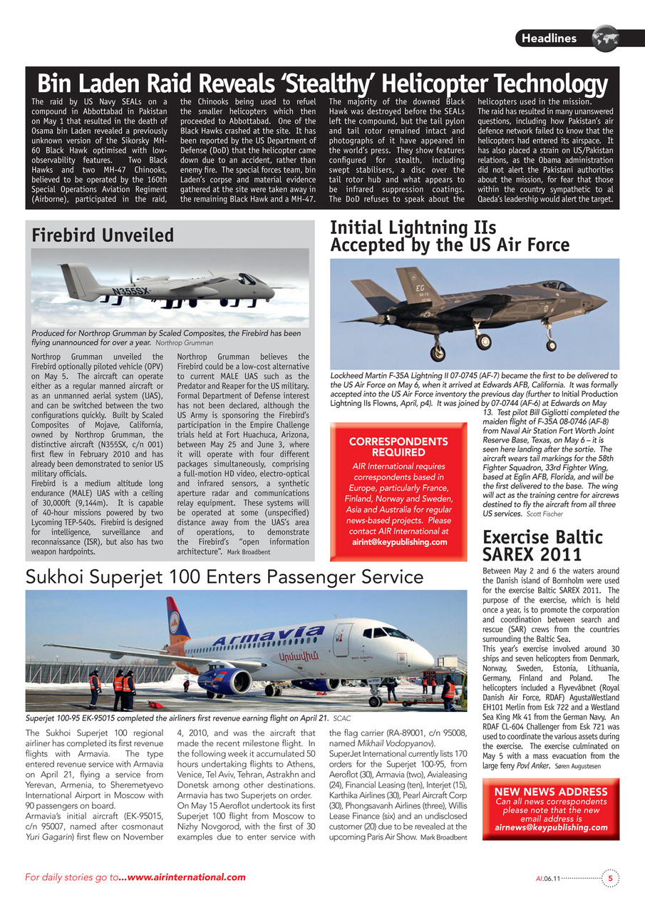 AIR International Preview Pages