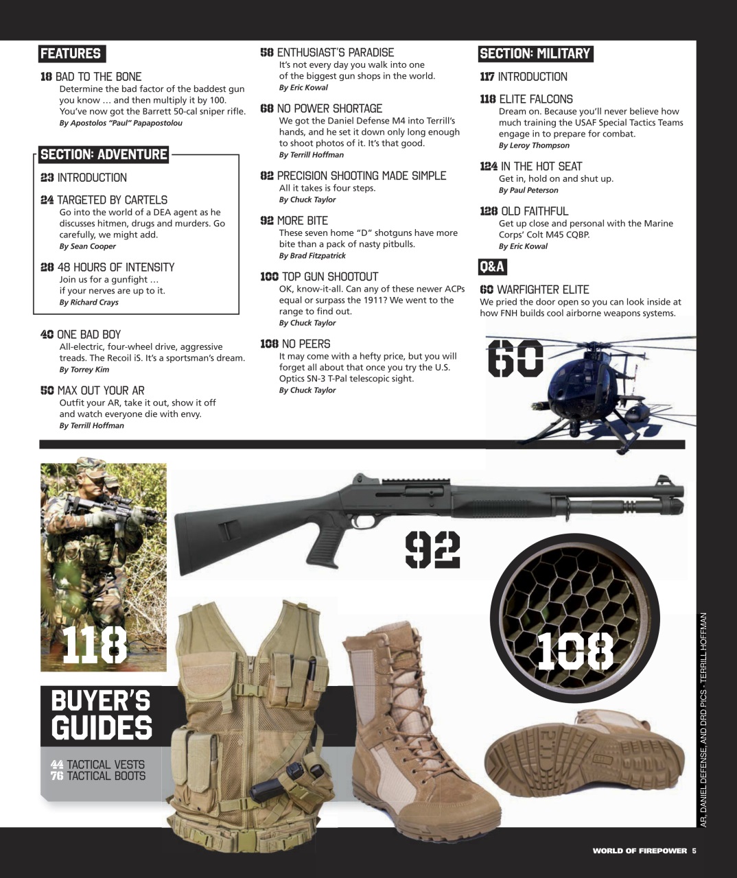 World of Fire Power Preview Pages