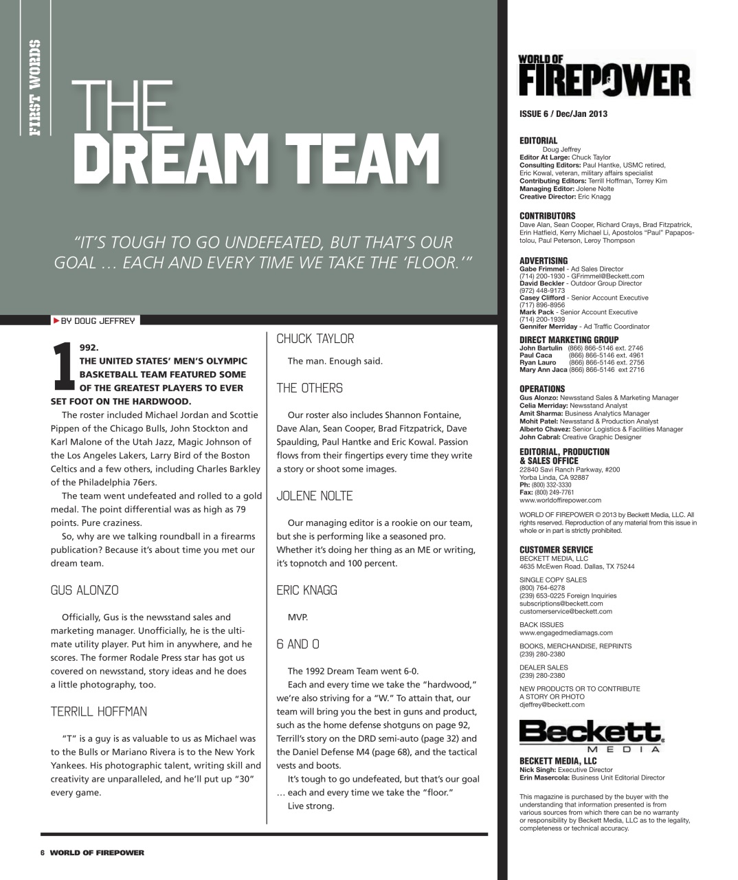 World of Fire Power Preview Pages