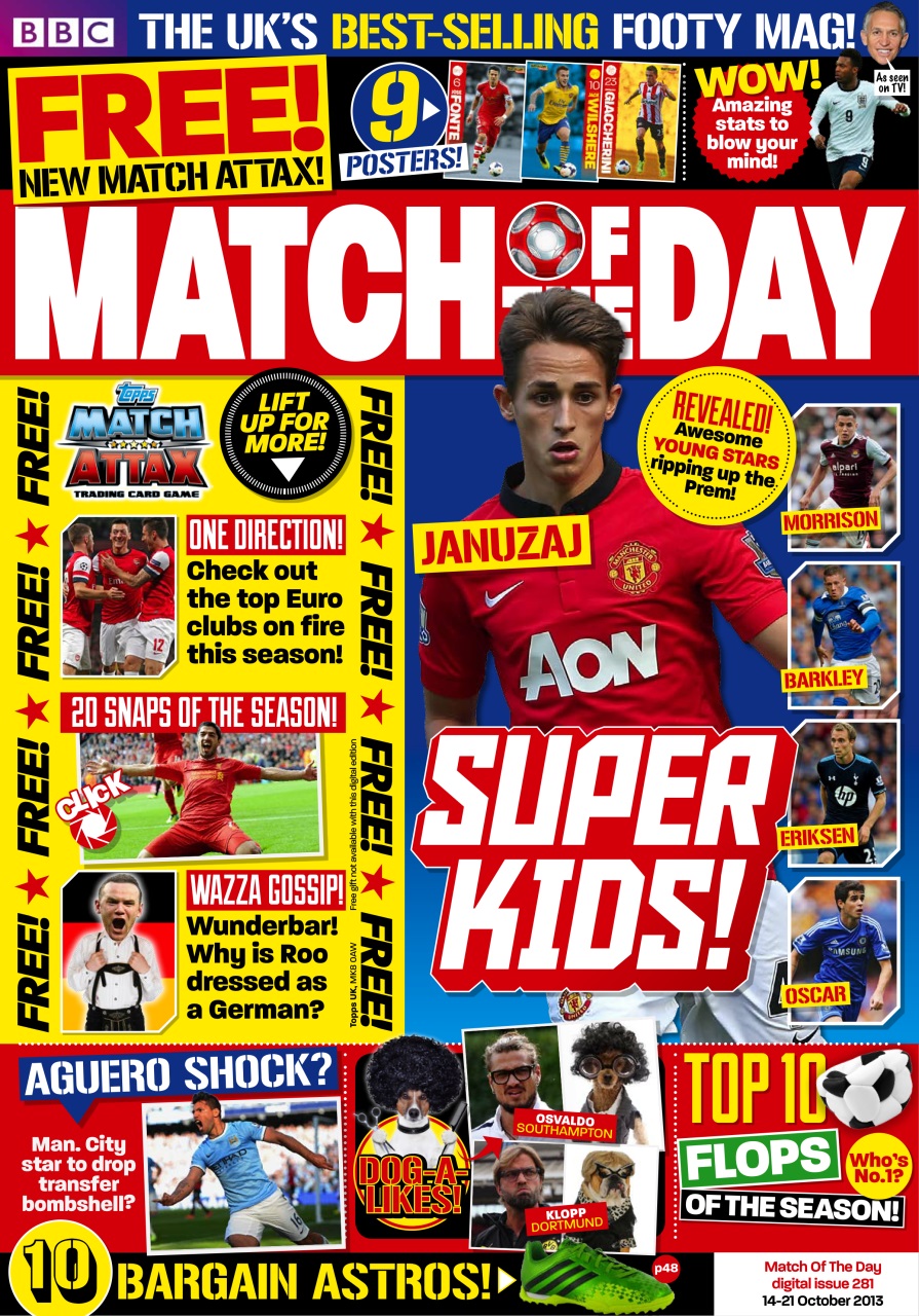 Match of the Day Preview Pages