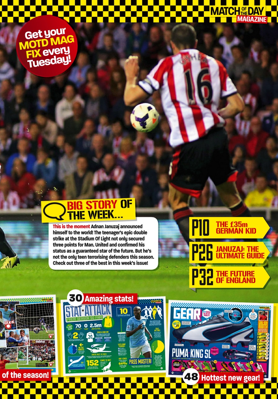 Match of the Day Preview Pages