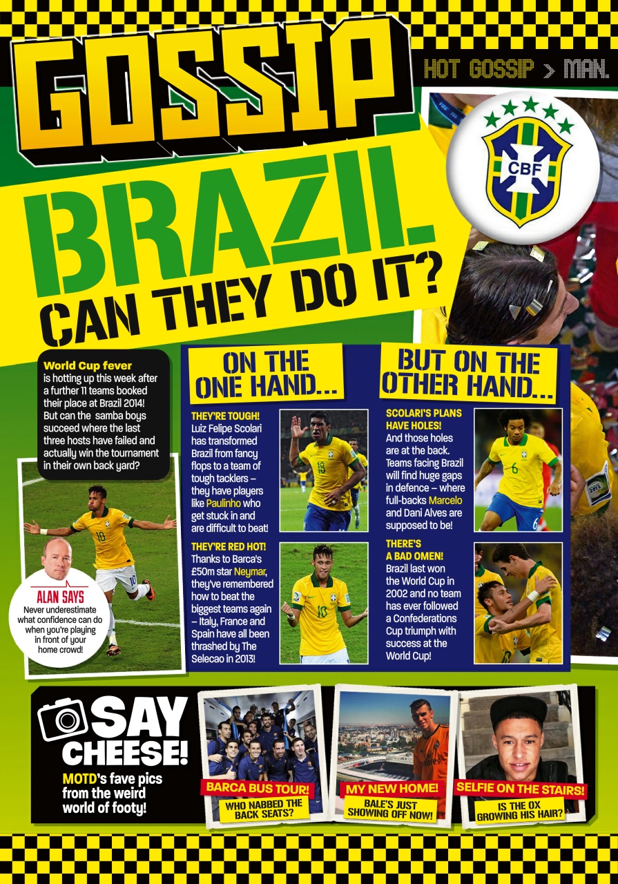 Match of the Day Preview Pages