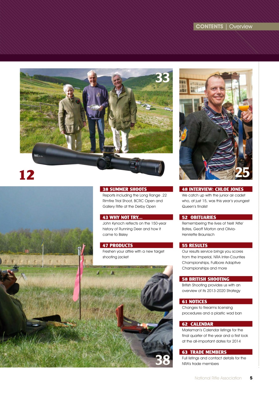 National Rifle Association Journal Preview Pages