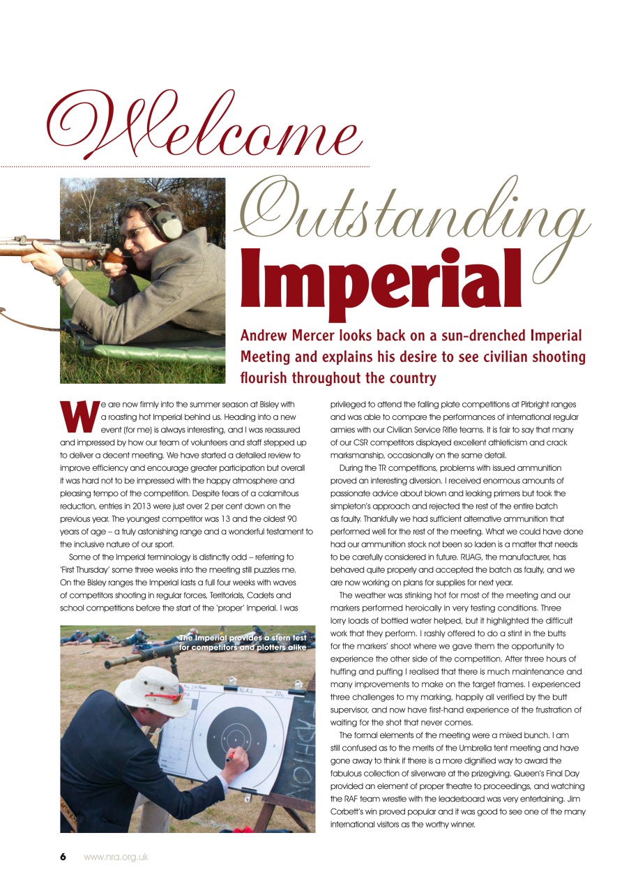 National Rifle Association Journal Preview Pages