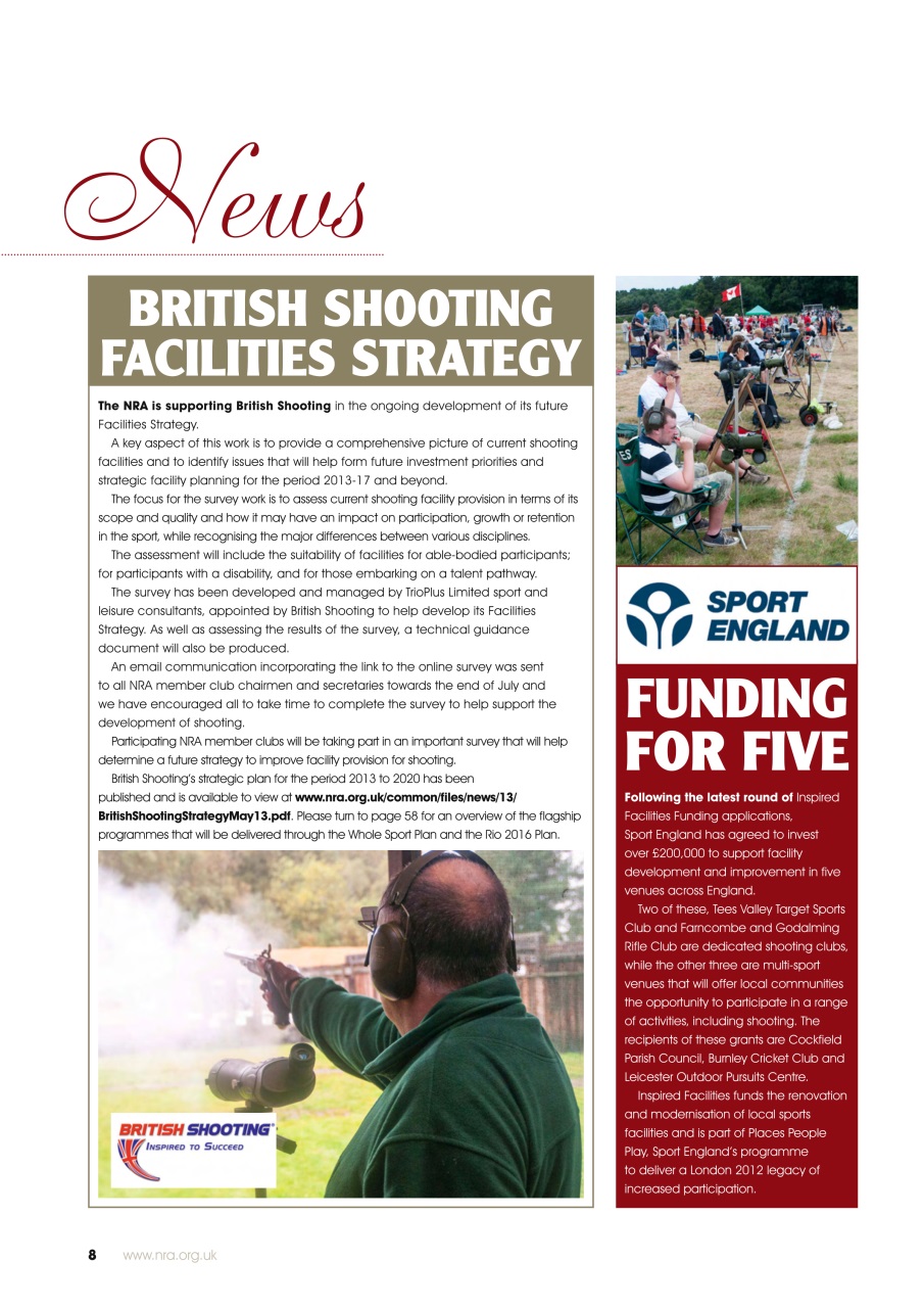 National Rifle Association Journal Preview Pages