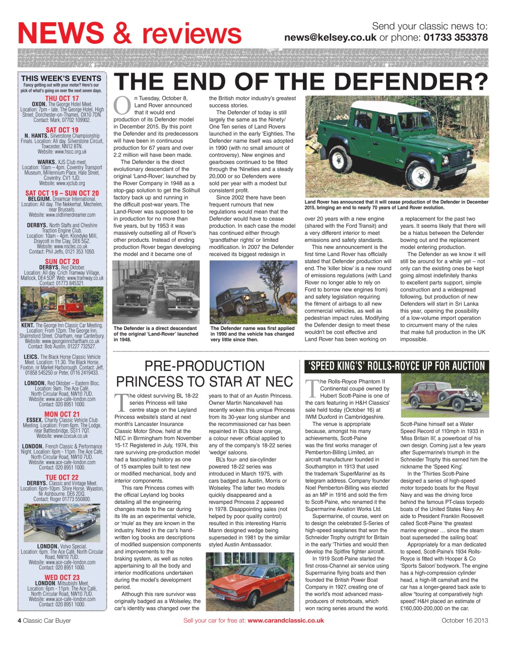 Classic Car Buyer Preview Pages
