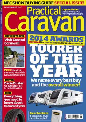 Practical Caravan issue November 2013