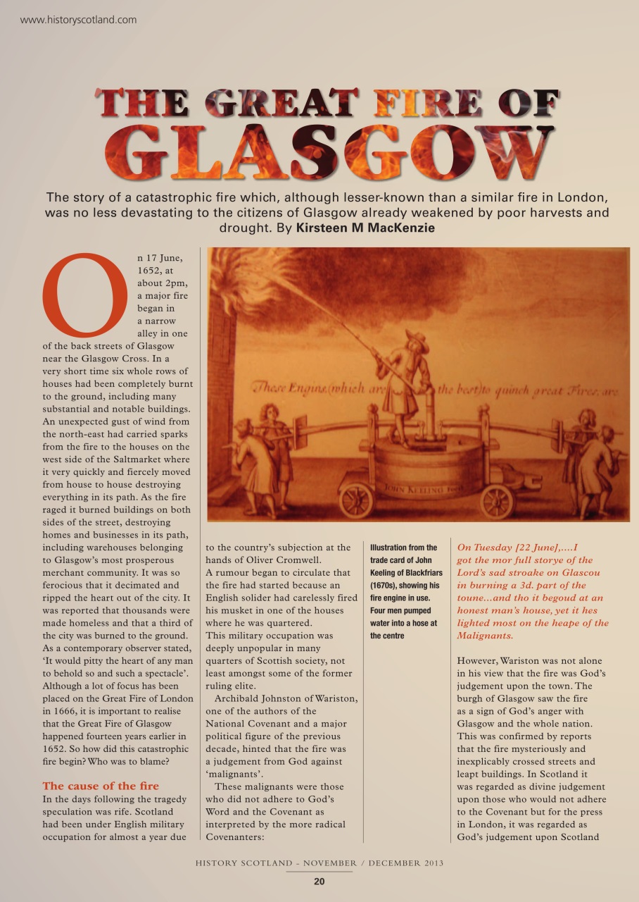 History Scotland Preview Pages