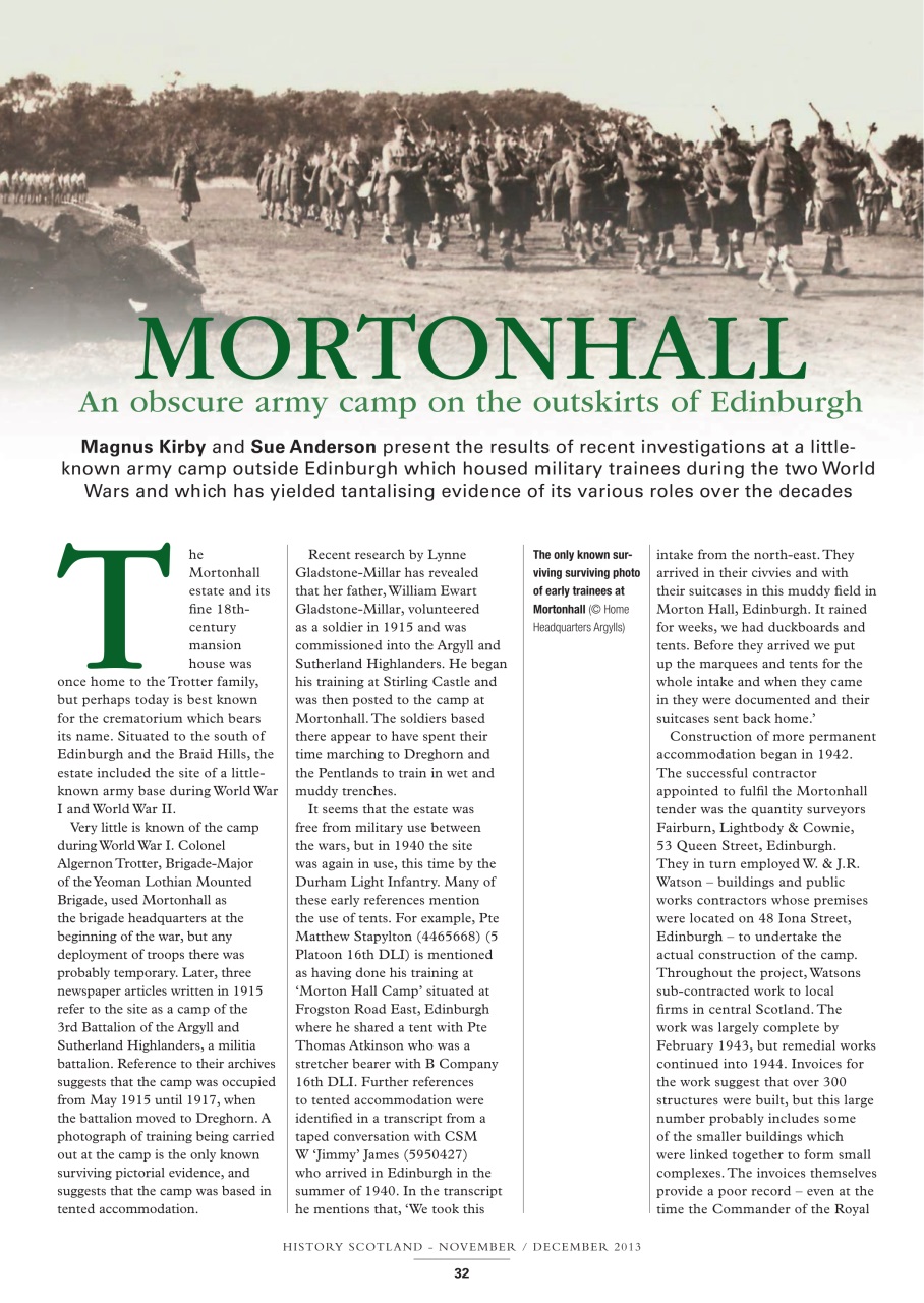 History Scotland Preview Pages