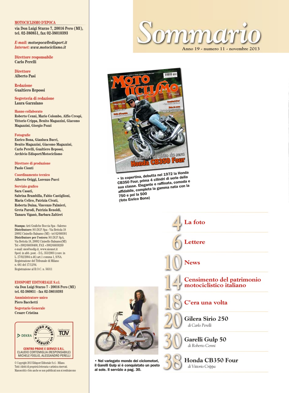 Motociclismo d'Epoca Preview Pages