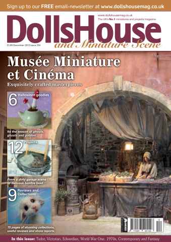 Dolls House and Miniature Scene issue DHMS Dec 2013 (Iss 234)