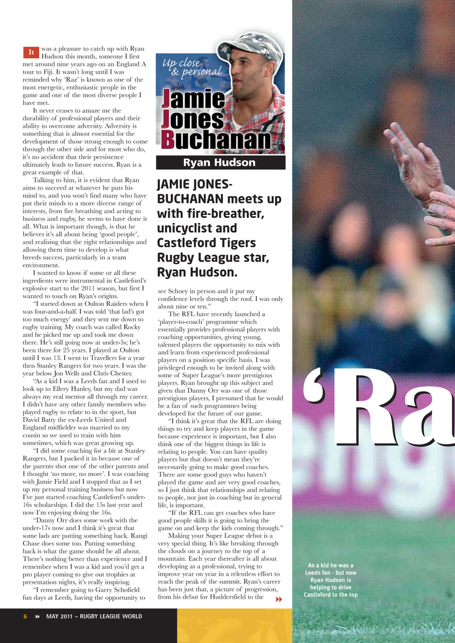 Rugby League World Preview Pages