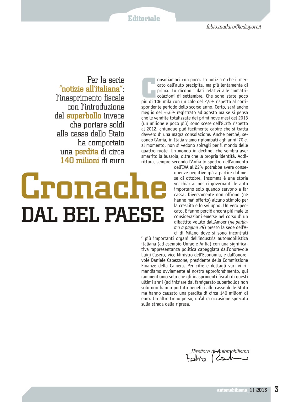 Automobilismo Preview Pages