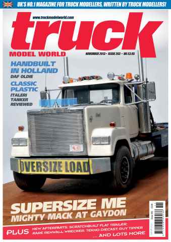 Model Car Truck Motorcycles World issue November 2013
