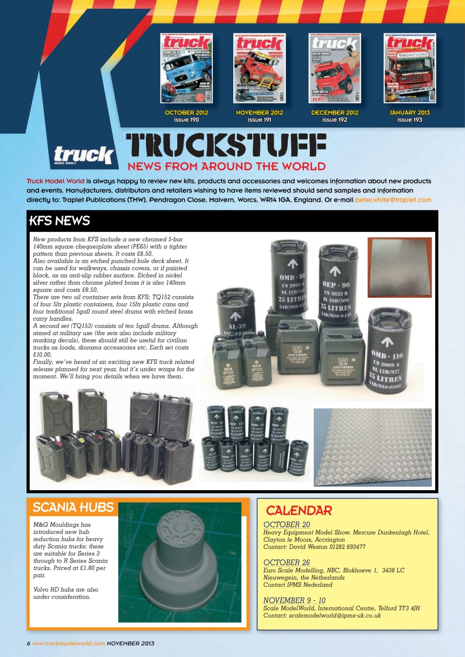 Model Car Truck Motorcycles World Preview Pages