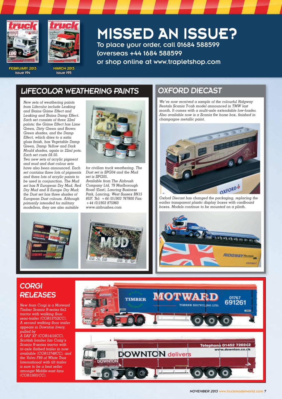 Model Car Truck Motorcycles World Preview Pages
