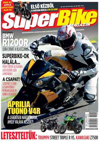 SuperBike Hungary issue June 2011