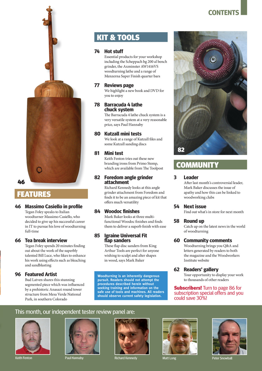 Woodturning Preview Pages