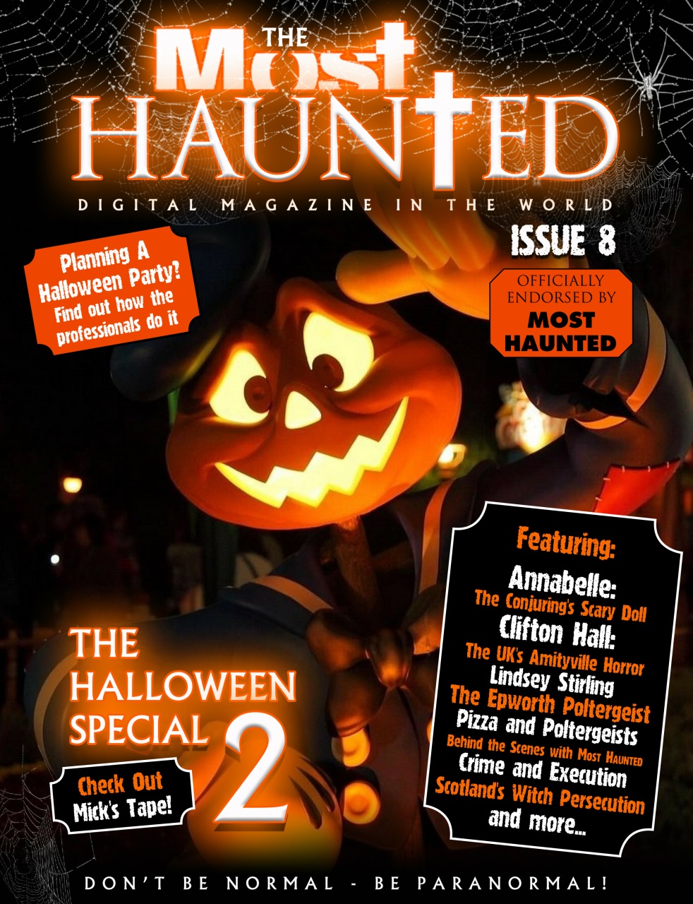 Haunted Magazine Preview Pages