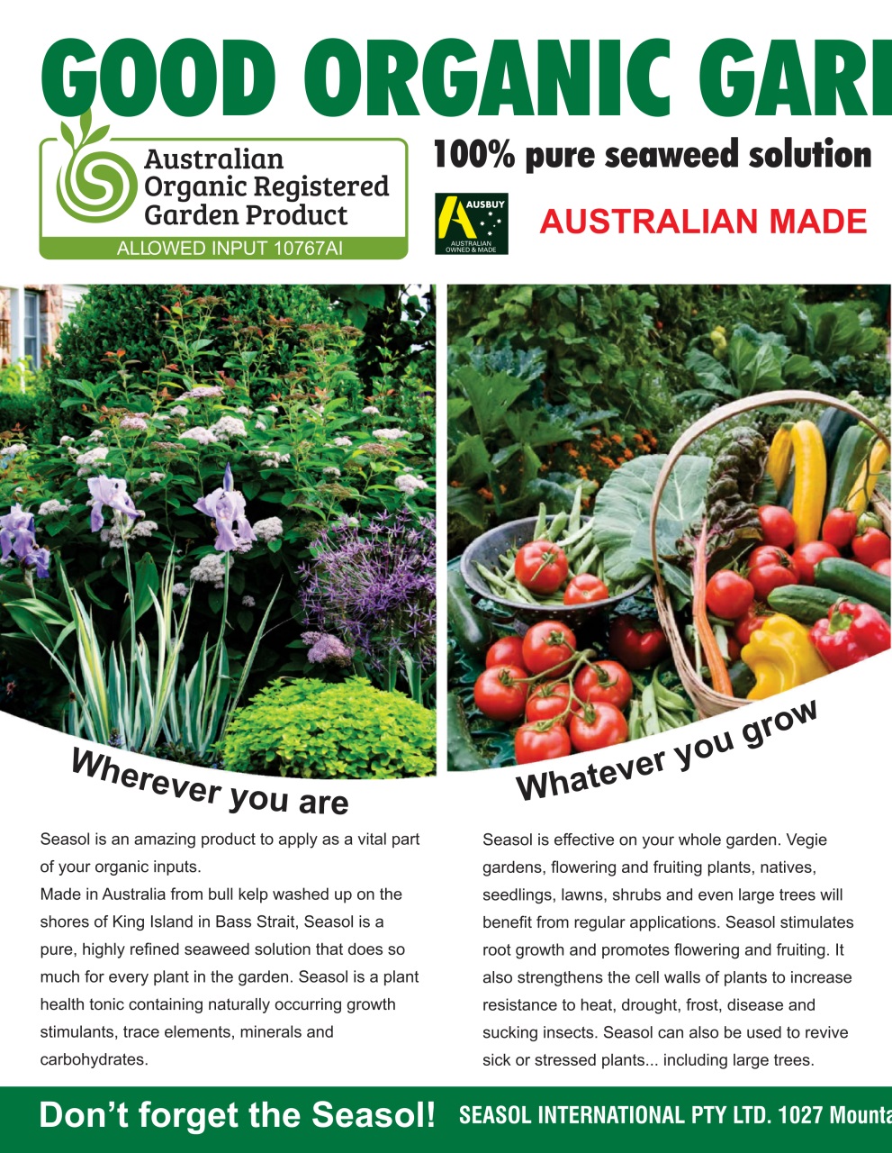 Good Organic Gardening Preview Pages