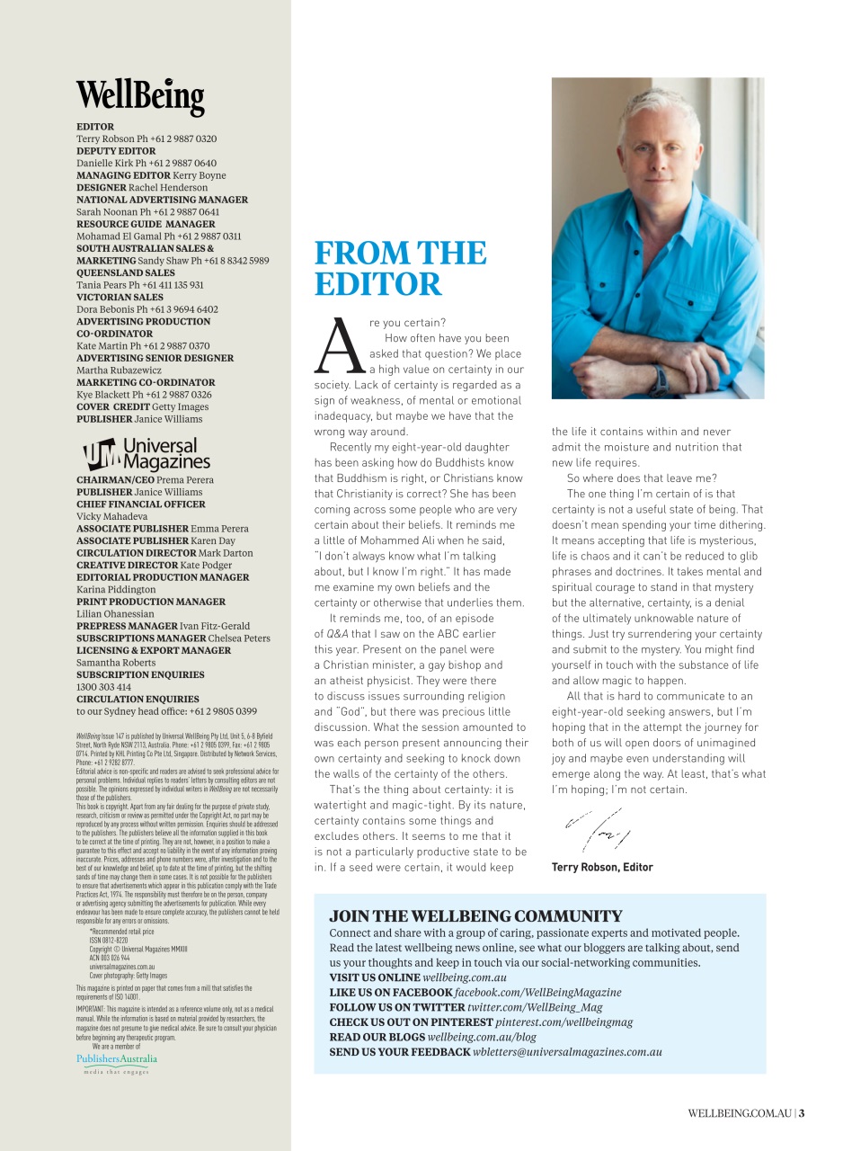 WellBeing Preview Pages