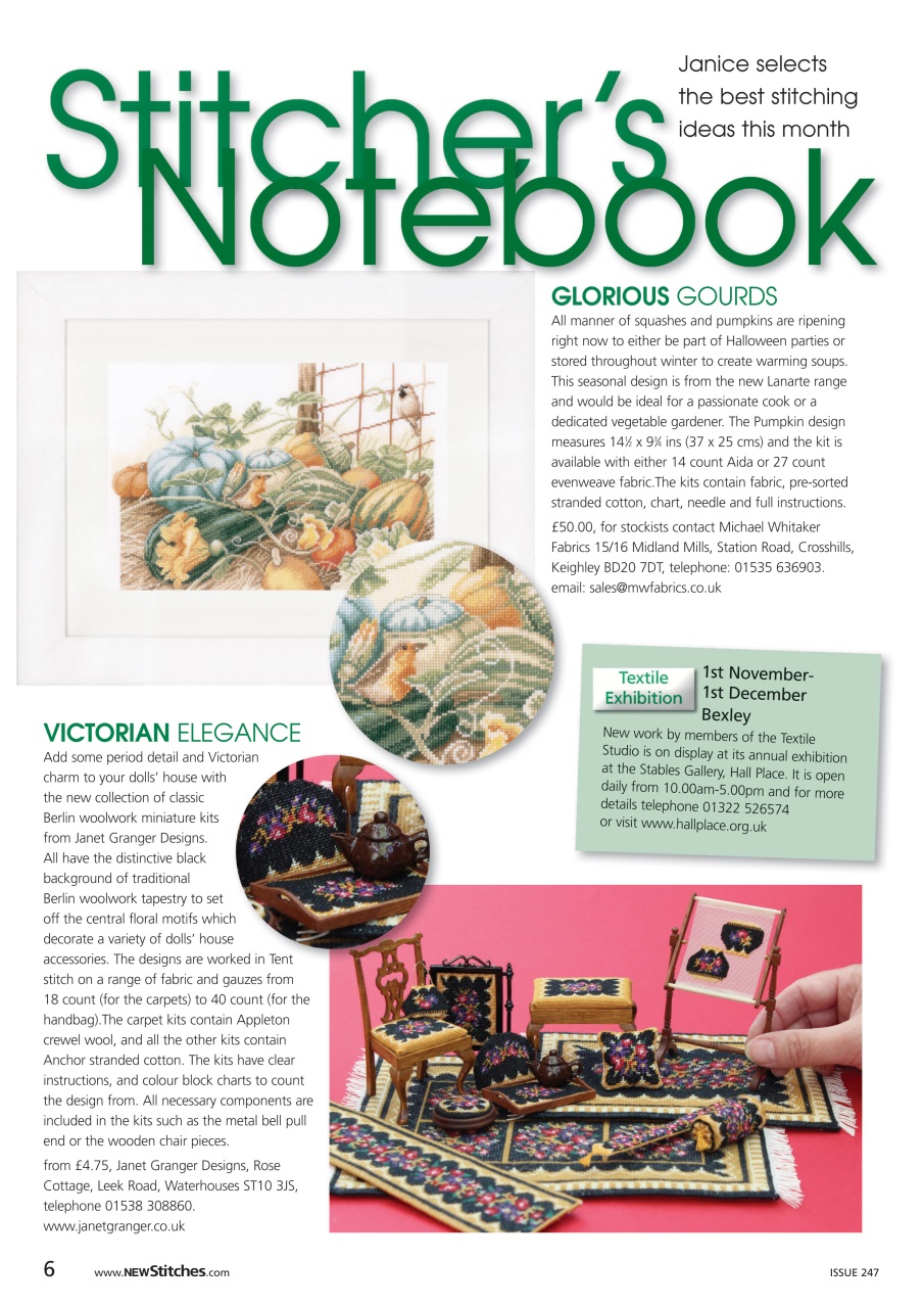 New Stitches Preview Pages