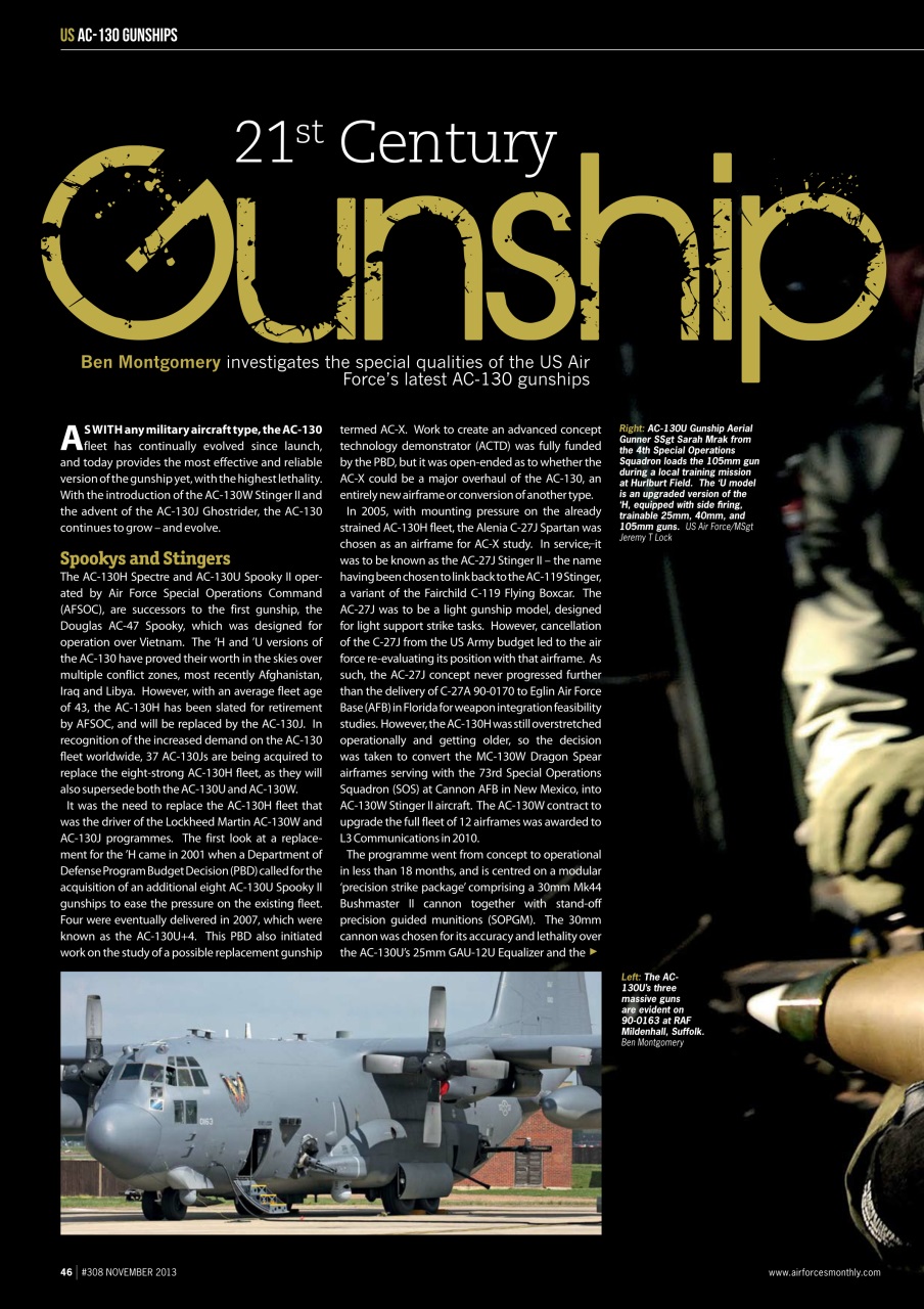 AirForces Monthly Preview Pages