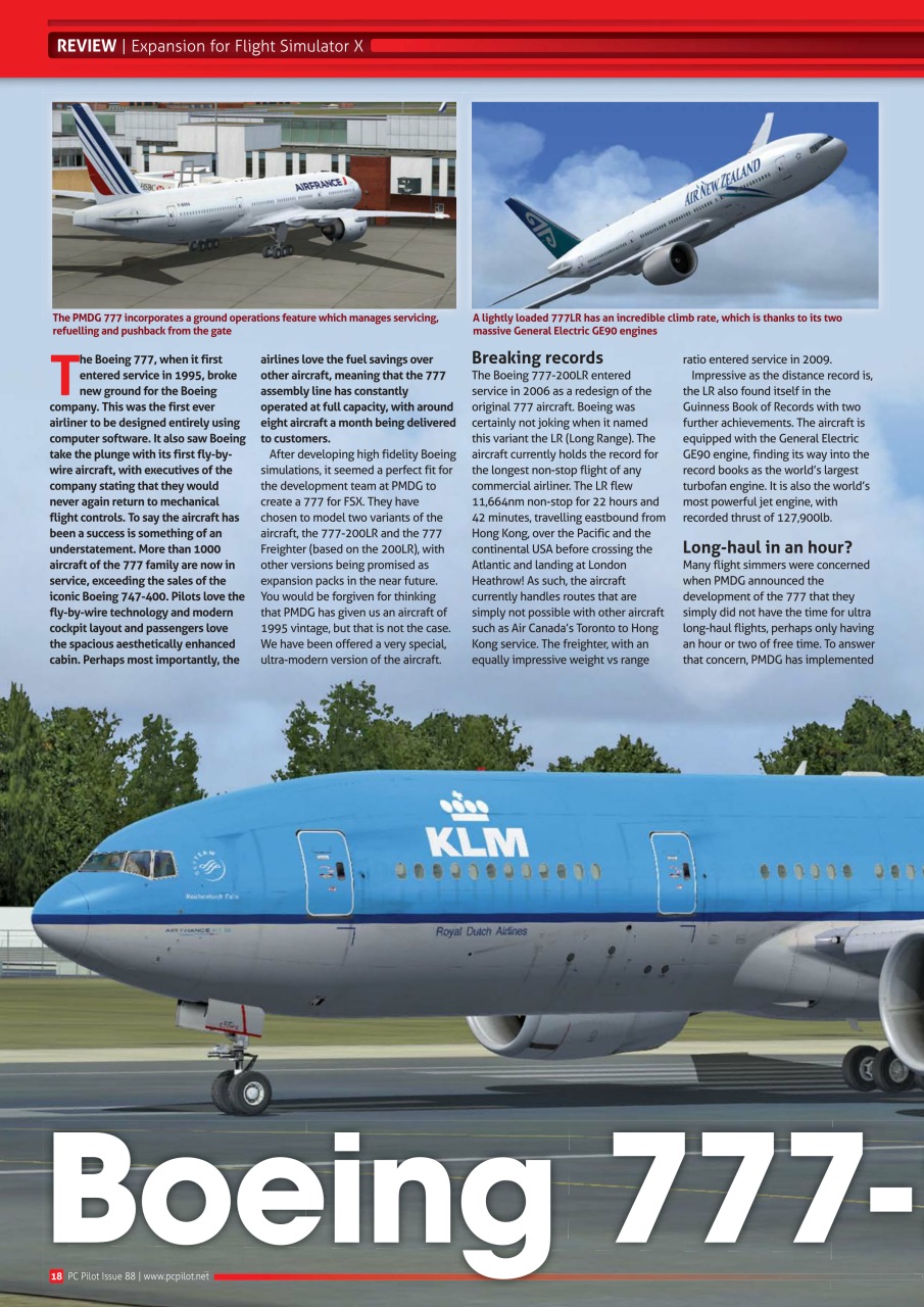 PC Pilot Preview Pages