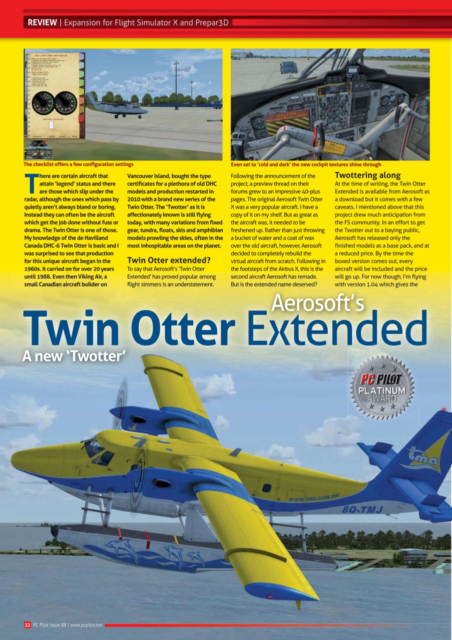 PC Pilot Preview Pages