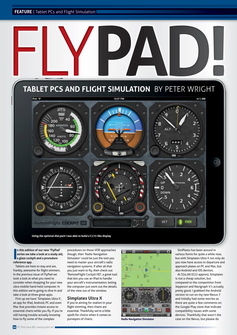 PC Pilot Preview Pages