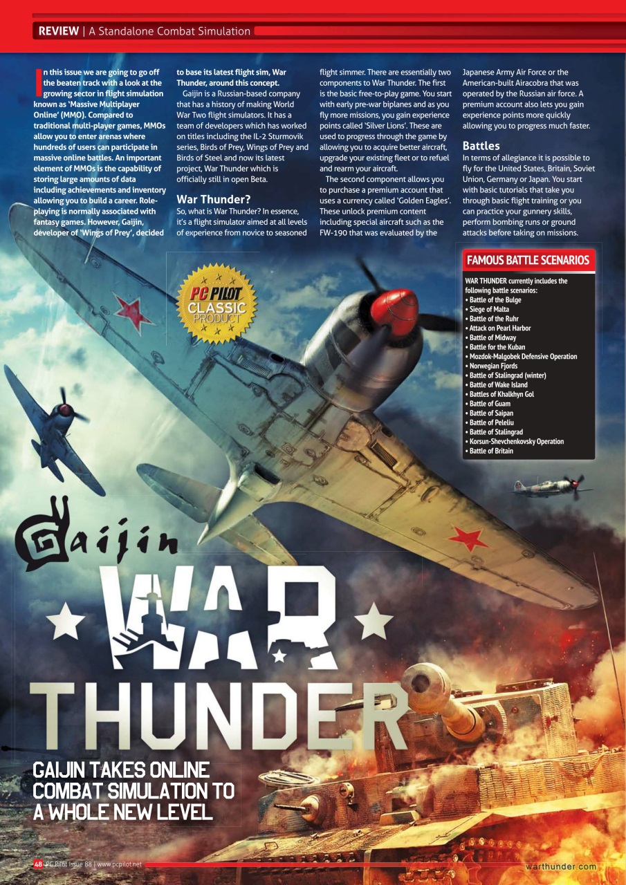 PC Pilot Preview Pages