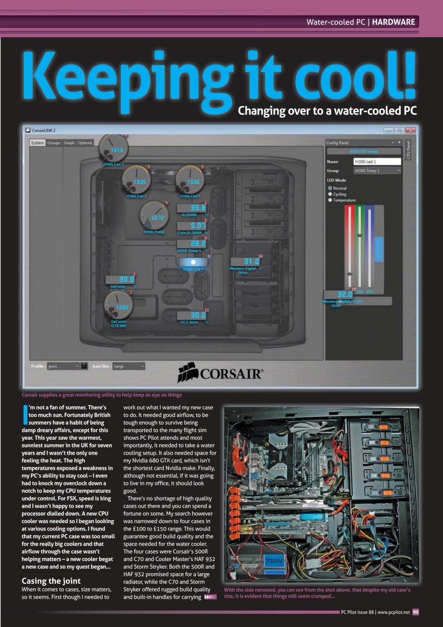 PC Pilot Preview Pages