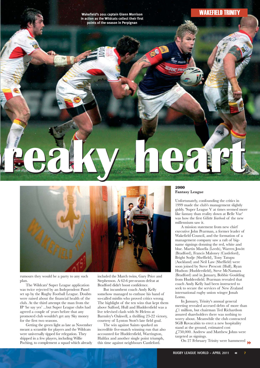 Rugby League World Preview Pages