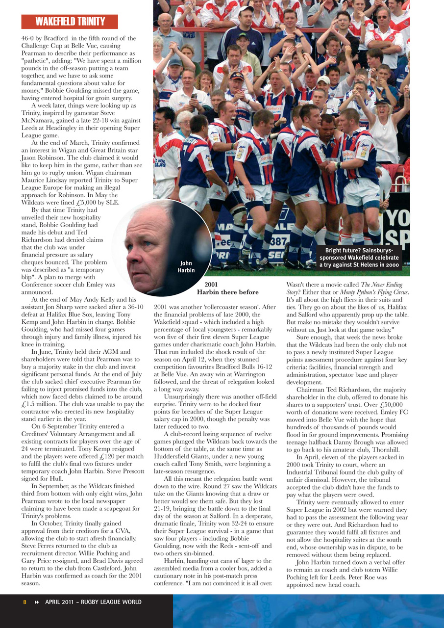 Rugby League World Preview Pages