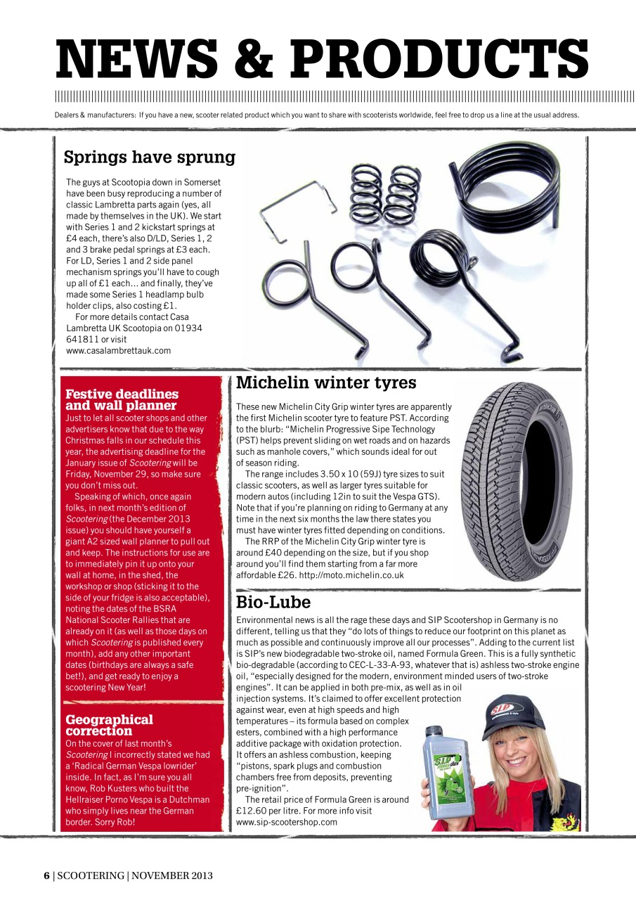 Scootering Preview Pages