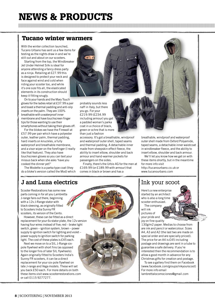 Scootering Preview Pages