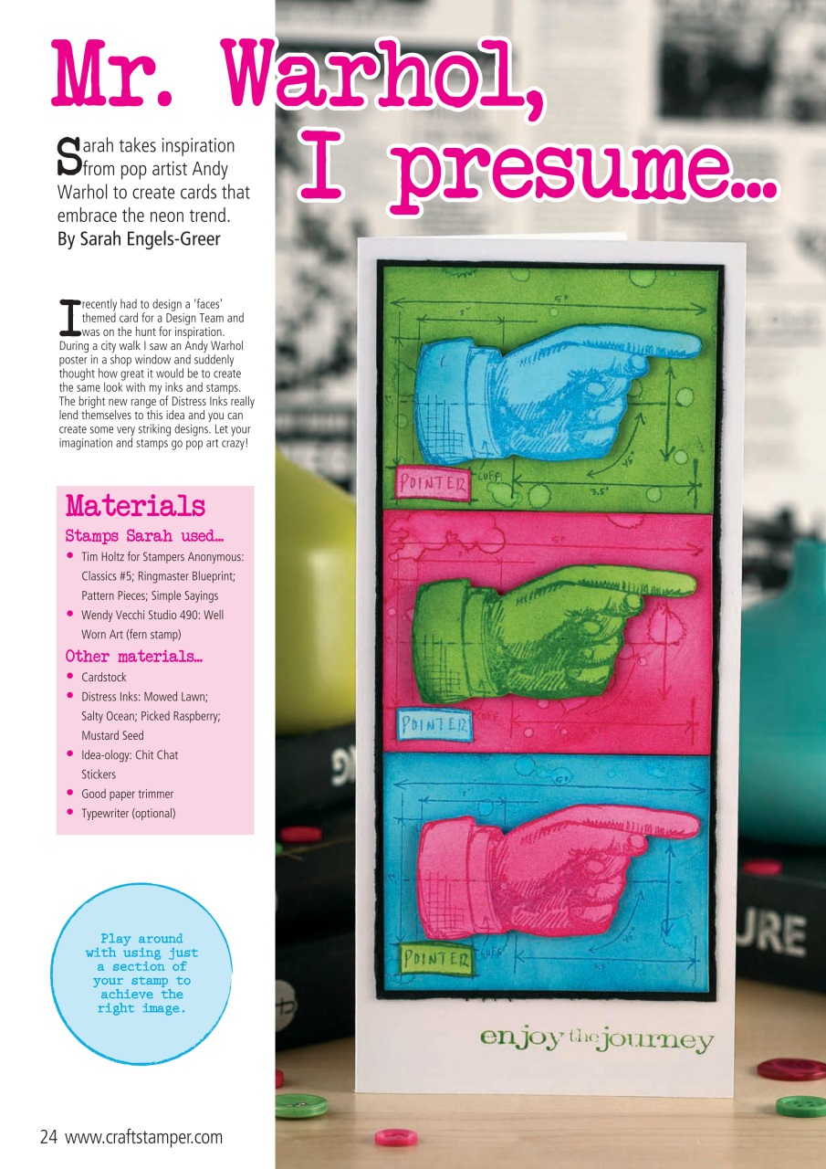 Craft Stamper Preview Pages