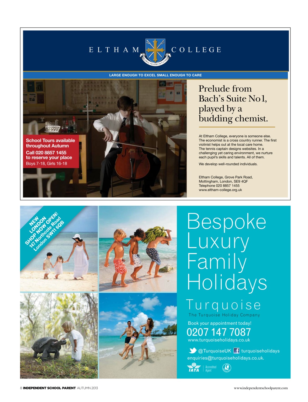 Independent School Parent Preview Pages