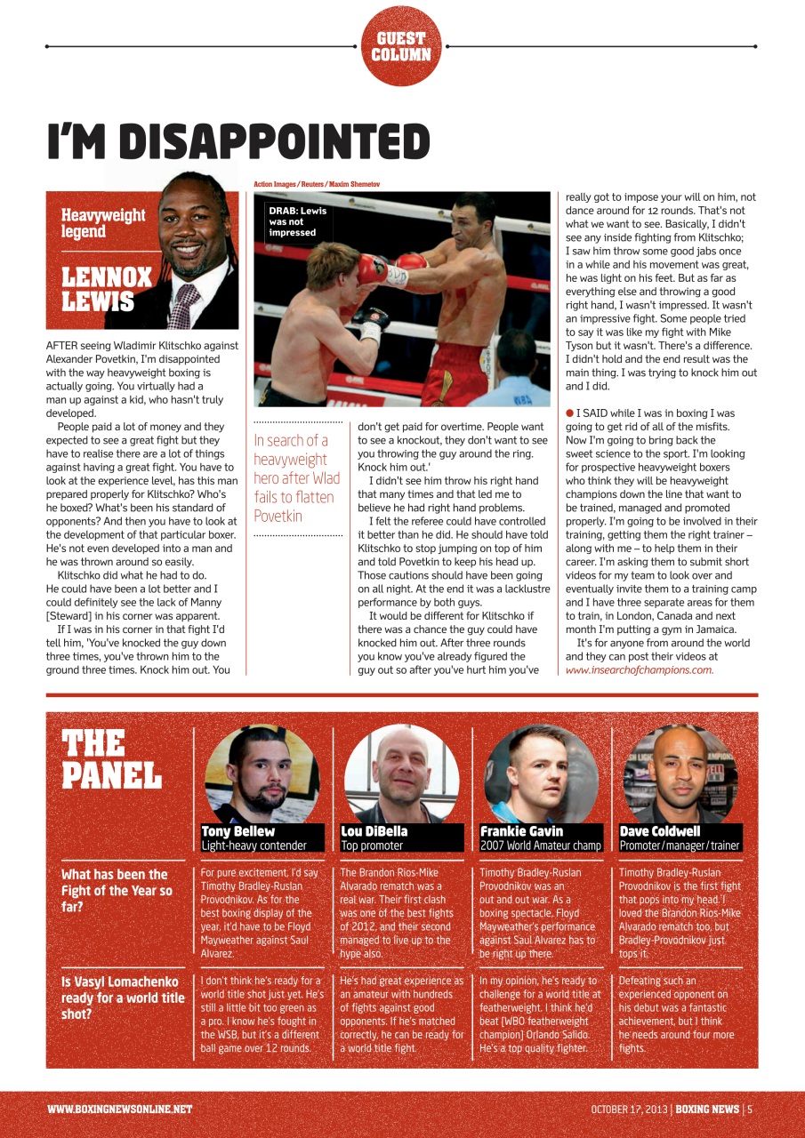 Boxing News Preview Pages