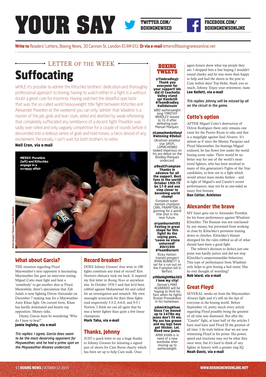 Boxing News Preview Pages