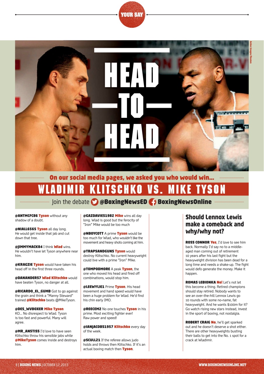 Boxing News Preview Pages