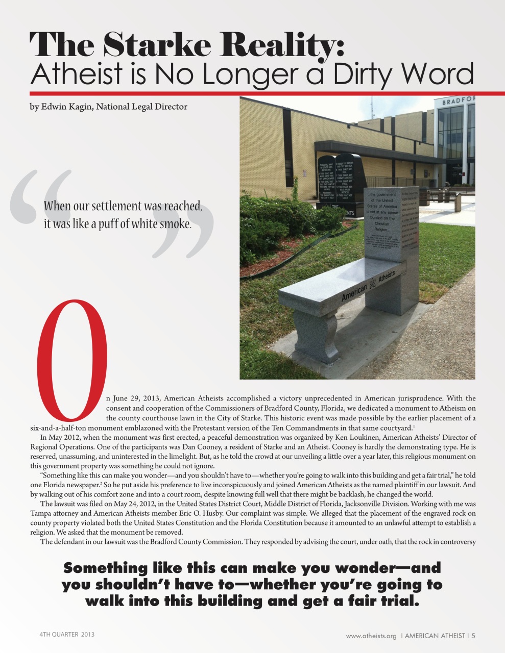 American Atheist Preview Pages
