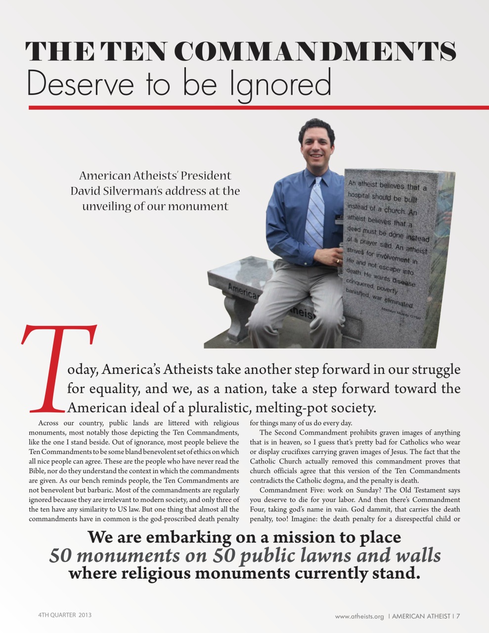 American Atheist Preview Pages