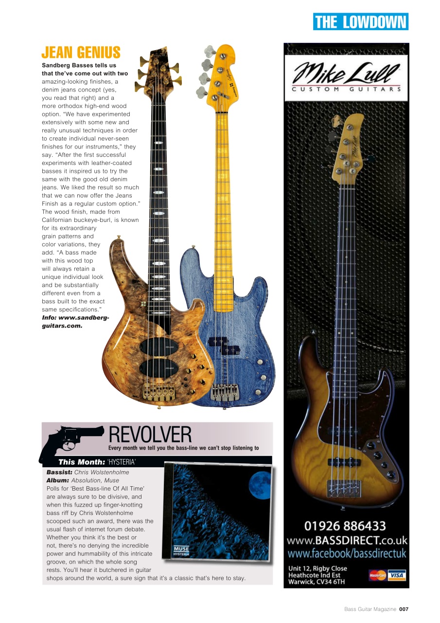 Bass Player UK Preview Pages