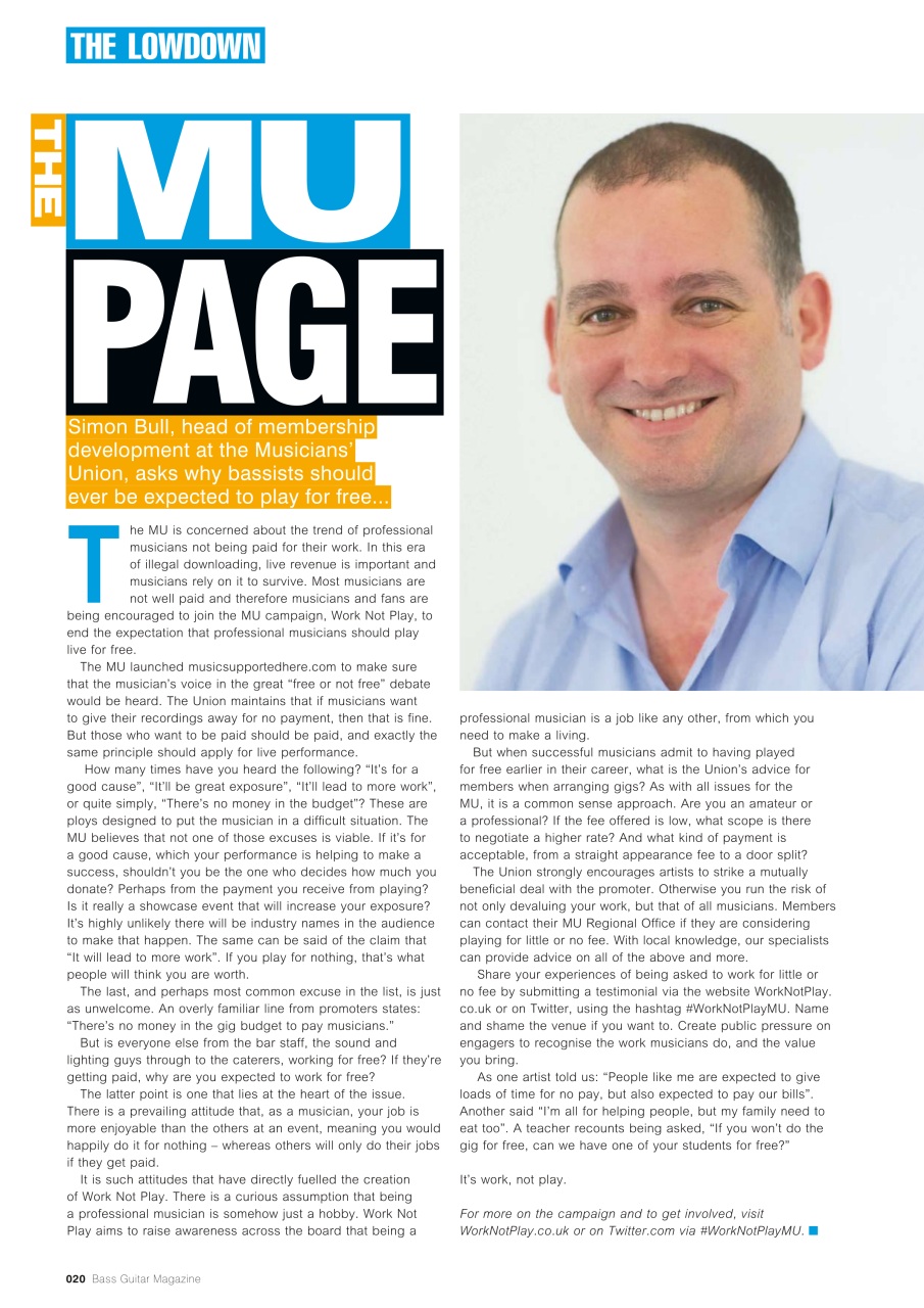Bass Player UK Preview Pages